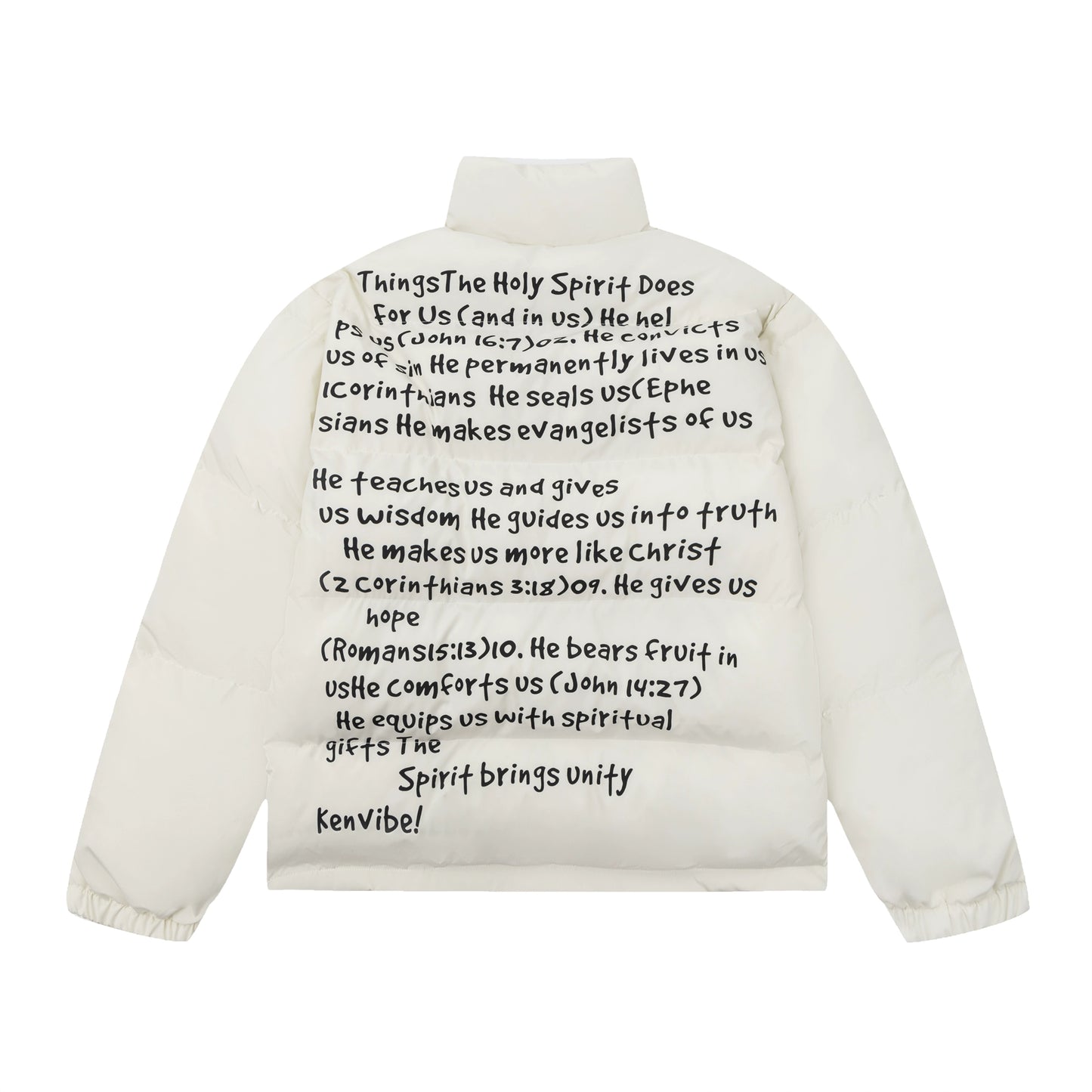 TRB American retro barrage letter print loose cotton jacket couple warm thickened cotton clothes bread clothes tide